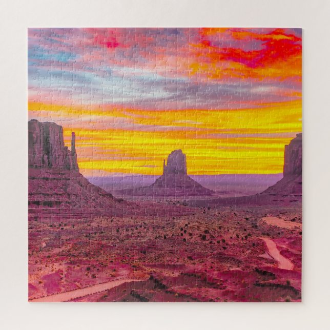 Wir Liebe Monument Park Utah Puzzle (Vertikal)