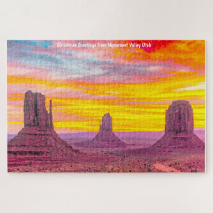 Wir Liebe Monument Valley Utah Jigsaw Puzzle