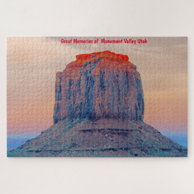 Wir Liebe Monument Valley Utah Jigsaw Puzzle (Horizontal)