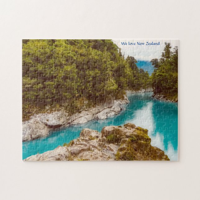 Wir Liebe Neuseeland Jigsaw Puzzle (Horizontal)