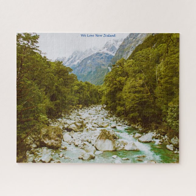 Wir Liebe Neuseeland Puzzle (Horizontal)