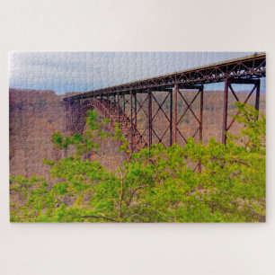 Wir Liebe New River Gorge West Virginia. Puzzle