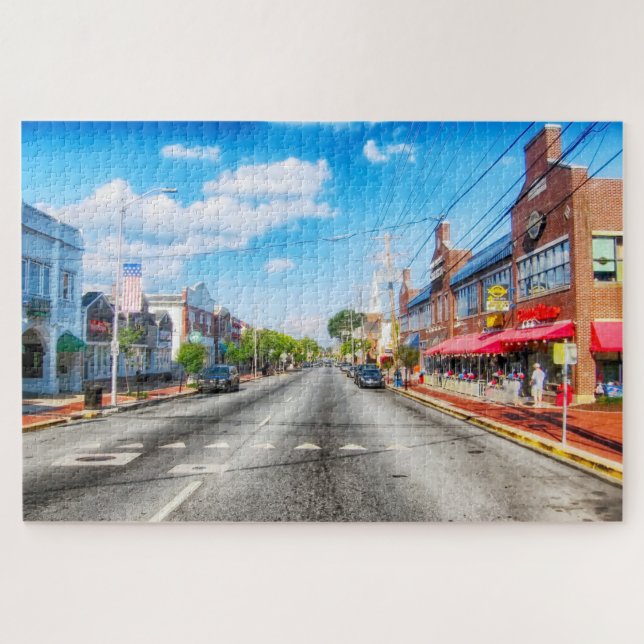 Wir Liebe Newark Delaware Puzzle (Horizontal)
