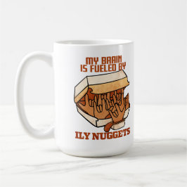 Wir Liebe Nuggets - Nugget Liebe - ASL ILY Obsessi Kaffeetasse