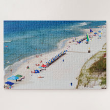 Wir Liebe Panama Beach Florida Jigsaw Puzzle
