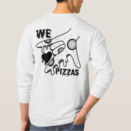 Wir Liebe Pizzas - Pizza Liebe - ASL ILY Obsession T-Shirt