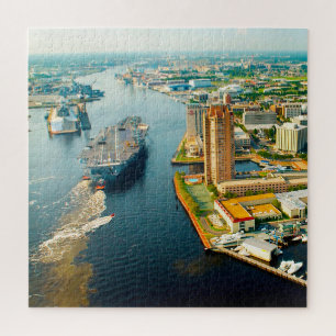 Wir Liebe Portsmouth Virginia. Puzzle
