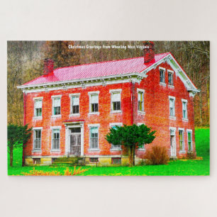 Wir Liebe radeln West Virginia. Jigsaw Puzzle