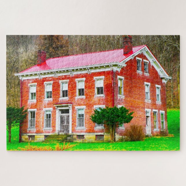 Wir Liebe radeln West Virginia. Puzzle (Horizontal)