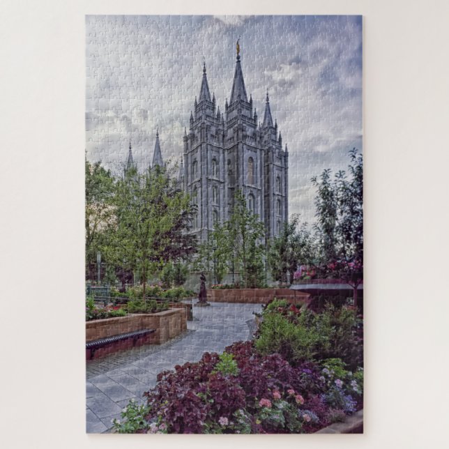 Wir Liebe Salt Lake City Utah Puzzle (Vertikal)