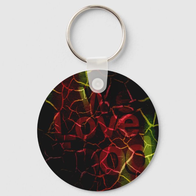 Wir Liebe Schlüsselanhänger (Vorderseite)