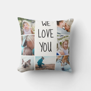 Wir Liebe Sie   Einzigartiges Foto-Geschenk für In Kissen