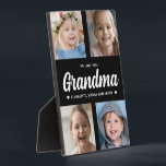 Wir Liebe Sie Großfamilie halten Foto Collage Fotoplatte<br><div class="desc">Erstellen Sie mit Ihren Lieblingsfamilienfotos ein besonderes Geschenk. Diese moderne Foto-Collage enthält 4 wertvolle Bilder ihrer Enkel. Der gesamte Text ist bearbeitbar. Ja,  es ist das perfekte Geschenk für den Muttertag,  aber jede Großmutter würde das auch an ihrem Geburtstag oder als Weihnachtsgeschenk erhalten.</div>