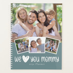 Wir Liebe Sie Mama Foto Collage Planer