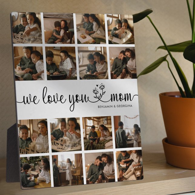 Wir Liebe Sie Mama Foto Plaque Fotoplatte (Von Creator hochgeladen)