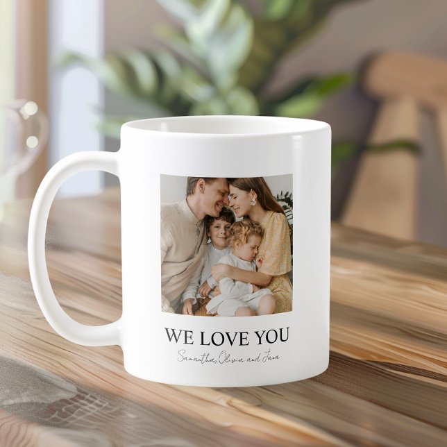 Wir Liebe Sie Mama Foto Tasse - Personalisierte Fa (Von Creator hochgeladen)