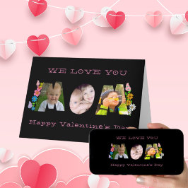 Wir Liebe Sie Mama Foto Valentinstag Card Feiertagskarte