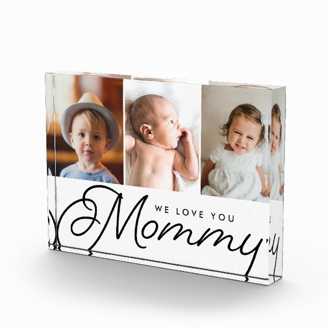 Wir Liebe Sie Mami drei Kinder Fotos (Rechts)