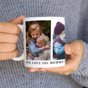 Wir Liebe Sie Mommy Personalisierte benutzerdefini Kaffeetasse