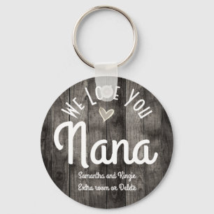 Wir Liebe Sie Nana Individuellen Namens Schlüssel Schlüsselanhänger