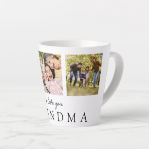 Wir Liebe Sie Oma 3 Foto Personalisiert Monogramm Milchtasse