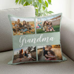 Wir Liebe Sie Oma 4 FotoCollage Kissen<br><div class="desc">Sagen wir,  wir haben Sie in dieser Urlaubssaison mit einem personalisierten Weihnachtsgeschenkkissen mit 4 Ihrer Lieblings-Fotos und Enkel-Namen und ...  Alle Texte in diesem Design können bearbeitet werden,  sodass Sie Ihre eigene Nachricht oder Ihren eigenen Text hinzufügen können. Erhältlich in verschiedenen Farben,  Stilen und Produkten.</div>
