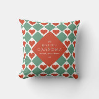 Wir Liebe Sie Oma Geschenke Heart Red Green