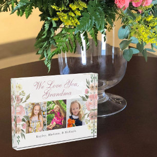 Wir Liebe Sie Oma Hübschen Muttertag Fotoblock