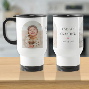 Wir Liebe Sie Oma Nana 2 Foto Arte & Name Reisebecher