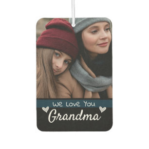 Wir Liebe Sie Oma One Foto Air Freshener Autolufterfrischer