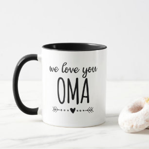 Wir Liebe Sie Oma Tasse