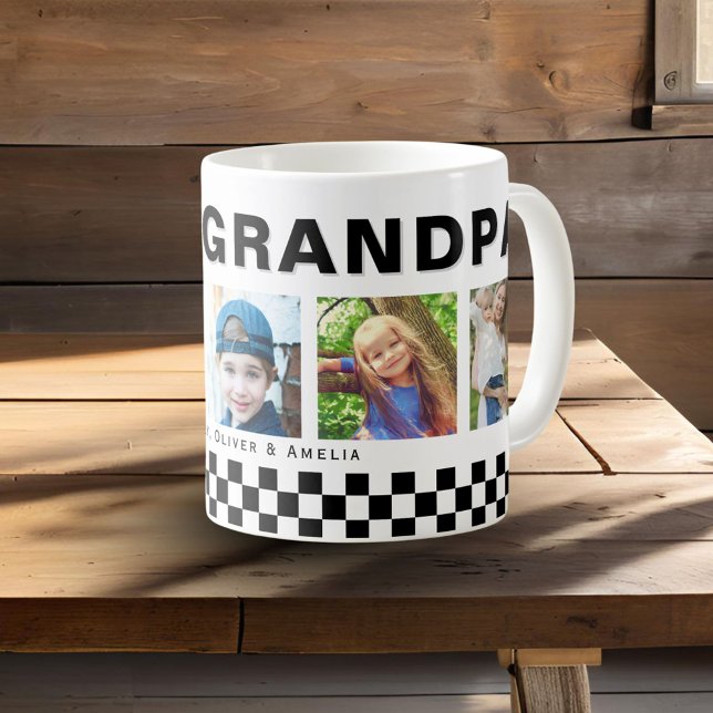 Wir Liebe Sie Opa 5 Fotos Keepake Kaffeetasse (Von Creator hochgeladen)