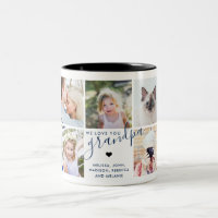 Wir Liebe Sie Opa | Foto Gift Navy Blue