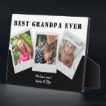 Wir Liebe Sie Opa Personalisierte FotoCollage Fotoplatte<br><div class="desc">Wir Liebe Sie Opa Personalisierte FotoCollage</div>