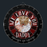 Wir Liebe Sie Papa Foto Dartscheibe<br><div class="desc">Wir Liebe,  dass Sie ein Foto personalisierte Kinder Namen Dartboard. Spaß und einzigartiges Geschenk für Geburtstage,  Weihnachten,  Vatertag oder einfach nur weil.</div>