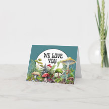 Wir Liebe Sie so MUSCHKARTE