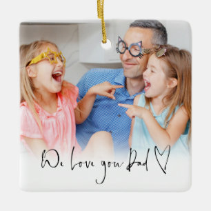 Wir Liebe Sie Vater Skriptname Informelles Foto Ov Keramikornament