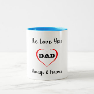 Wir Liebe Sie Vater Tasse