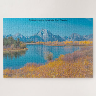 Wir Liebe Snake River Wyoming Jigsaw Puzzle