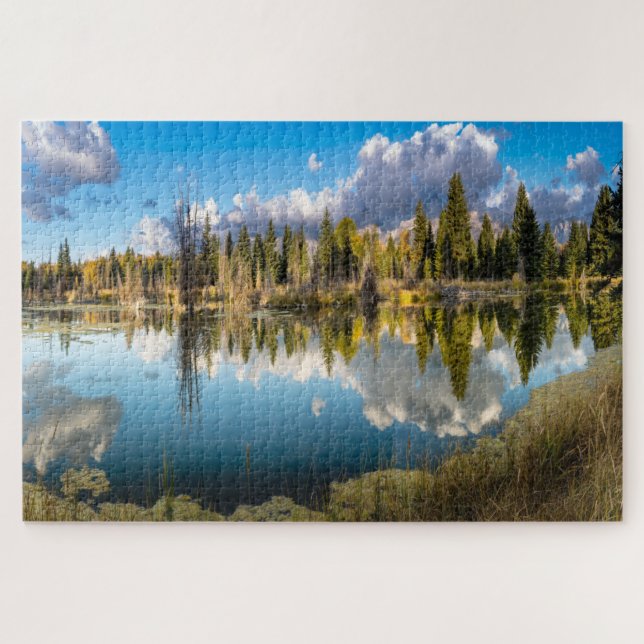 Wir Liebe Snake River Wyoming Puzzle (Horizontal)