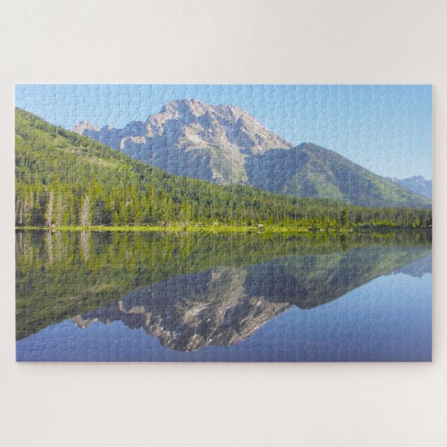Wir Liebe String Lake Wyoming Puzzle (Horizontal)