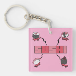 Wir Liebe Sushi - Sushi Liebe - ASL ILY Obsession Schlüsselanhänger