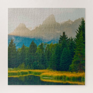 Wir Liebe The Grand Teton's Wyoming. Puzzle