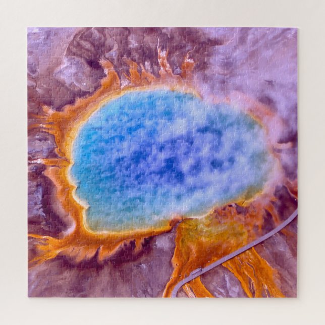 Wir Liebe Thermal Spring Wyoming. Puzzle (Vertikal)