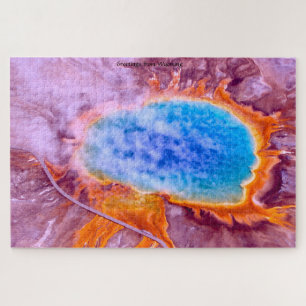 Wir Liebe Thermal Springs Wyoming. Jigsaw Puzzle