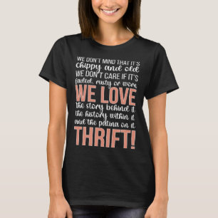 Wir Liebe Thrift Thrifting Thrift Thrift Store T-Shirt