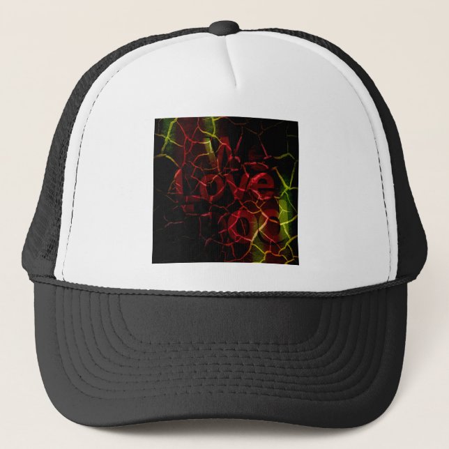 Wir Liebe Truckerkappe (Vorderseite)