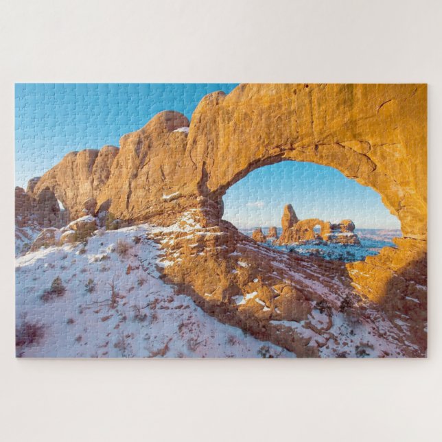 Wir Liebe Turret Arch Utah Puzzle (Horizontal)