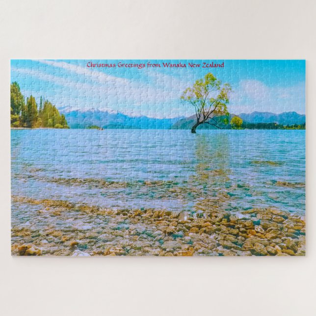 Wir Liebe Wanaka Neuseeland Jigsaw Puzzle (Horizontal)
