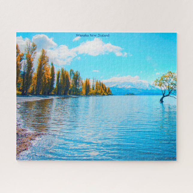 Wir Liebe Wanaka Neuseeland Puzzle (Horizontal)